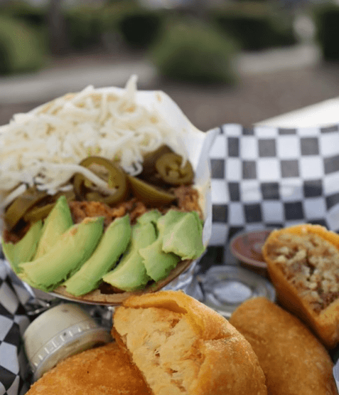 Empanada & Arepa Combo